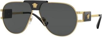 Versace unisex, Accessoires, Geel, Maat: 63 MM