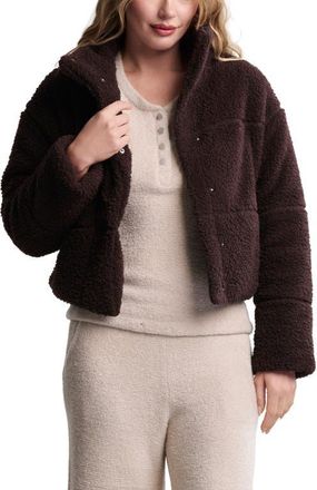 Barefoot Dreams CozyChic Jacket in Umber at Nordstrom, Size X-Large