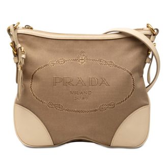 Prada Pre-owned Prada Canvas Canapa Logo Crossbody Ladies ESIUAJZMFND6BMVL