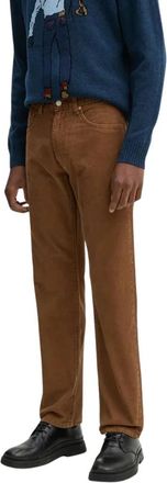 Levi's 555 Relaxed Straight Jeans - Heren - Straight fit broeken - Bruin - W32 L32 - Katoen - Broeken