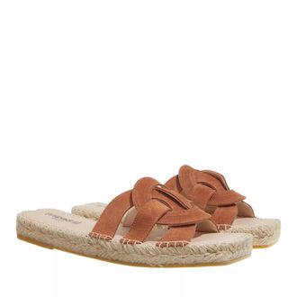 Espadrij l&acute;original Sandals - Tours Velour - brown - Sandals for ladies