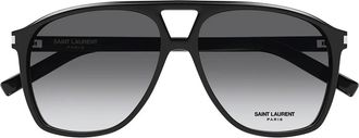 Saint Laurent Sunglasses Sl 596 Dune 006 Black/Grey Women