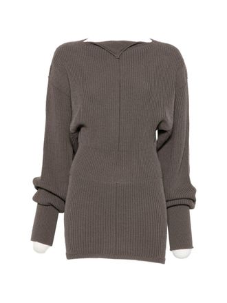 Rick Owens wollen trui met V-hals