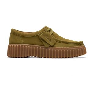 Clarks Schoenen, Dames, Groen, 37 1/2 EU, Leer, Torhill Bee