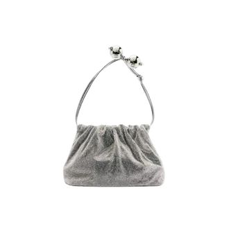 Patrizia Pepe Patrizia Pepe, Bucket Bags, female, Gray, Size: ONE SIZE Bucket Bags