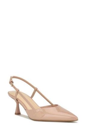 Nine West Rowen Slingback Pump in Light Natural 111 at Nordstrom Rack, Size 7.5