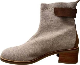 Softwaves Womens Blake Sweater Boots In Sahara/taupe