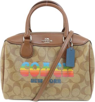 Coach Pvc Handbag (Pre-Owned)