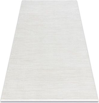 RugsX Rugsx - Modern carpet duke 51376 cream - Stripes, structured, very soft, fringes beige 160x220 cm