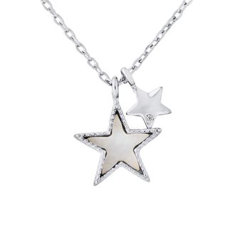 Lola Van Der Keen 925 zilveren zirkoniumoxide ster ketting 925