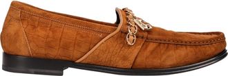 Dolce & Gabbana Leren Loafers - Heren - Loafers - Bruin - 43 1/2 EU - Leer - Schoenen