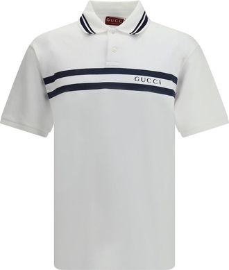 Gucci Piquets Cotton Polo Shirt