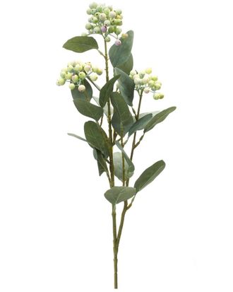 Melrose International Set Of 2 Berry Foliage Spray