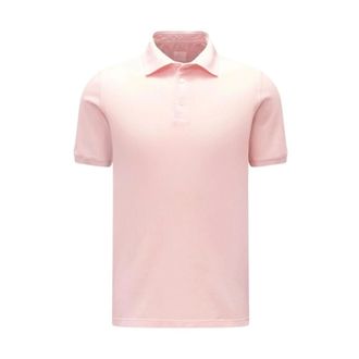 Fedeli Polo Shirts, male, Pink, Size: 2XL Polo