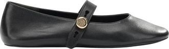 Tory Burch Womens Ballerinas Schoenen Ss 26 - Dames - Ballerinas - Zwart - 40 EU - Leer - Schoenen