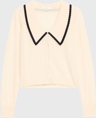 Frame Denim Cashmere Sailor Cardigan