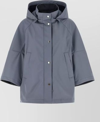 Moorer florida hooded jacket relaxed fit