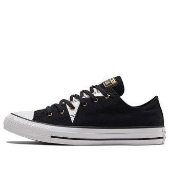Converse Chuck Taylor All Star Sneakers Black/White/Gold A02580C