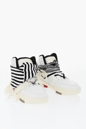 Saint Laurent Sneakers Alte BANDANA in Pelle Saint Laurent