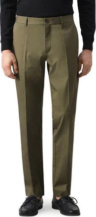 Mango Dublino Slim Fit Chinos in Olive Green at Nordstrom, Size 32