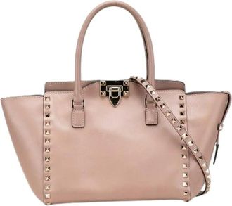 Valentino Pre-owned Handbags, female, Beige, Size: ONE SIZE Pre-owned Vintage Handbag