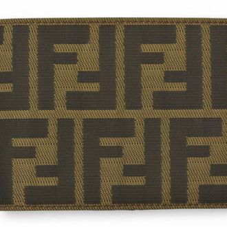 Fendi Brown Canvas Wallet (Bi-Fold) (Pre-Owned)