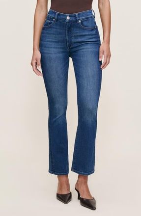 DL1961 Bridget Instasculpt High Waist Ankle Bootcut Jeans in Raindrop at Nordstrom, Size 32