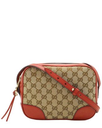 Gucci Beige Gg Canvas Shoulder Bag (Authentic Pre-Loved)