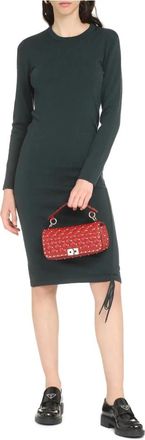 P.A.R.O.S.H. Midi Jurk - Dames - Casual kleedjes - Groen - XS - Kleedjes
