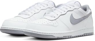 Nike Big Nike Low Basketball Sneaker in White/Wolf Gray at Nordstrom Rack, Size 12