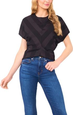Ted Baker Maria Ruched Top in Rich Black at Nordstrom, Size 10