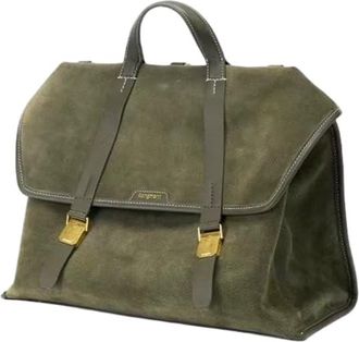 Generic JCVBN Crossbody Traveling Briefcase Mens and Womens Vintage Vegetable Tanned Leather Crossbody Shoulder Bag