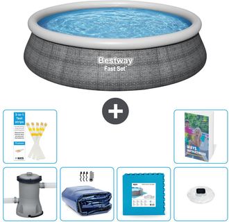 Bestway Piscina Bestway Fast Set Redonda - 457x84 Cm - 7-piezas S326