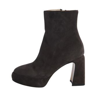 Fabiana Filippi With Heel - female - Fabiana Filippi - Heeled Boots - Brown - 8 UK - Shoes
