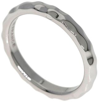 Louis Vuitton White Gold (18K) Band Ring (Pre-Owned)