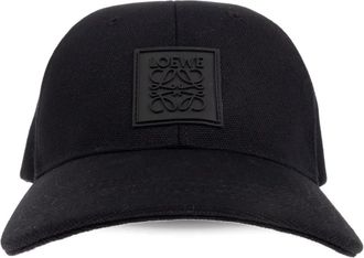 Loewe Cappello da baseball con applicazione Anagram - Nero