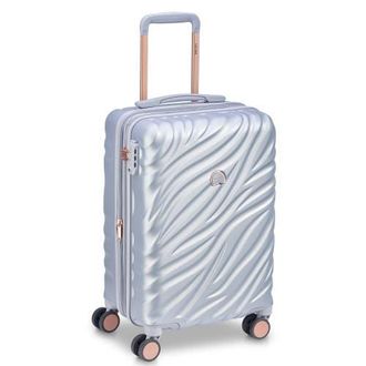 DELSEY Paris Alexis Hardside 21-Inch Carry-On Expandable Spinner Luggage in Platinum/rose Gold at Nordstrom, Size Small