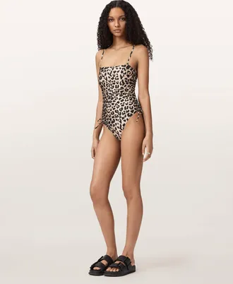 AllSaints Court Detachable Strap Swimsuit