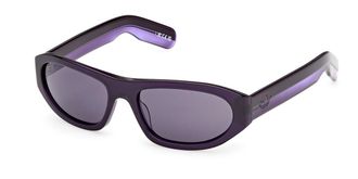 adidas OR0139 81Y Mens Sunglasses Purple Size 57