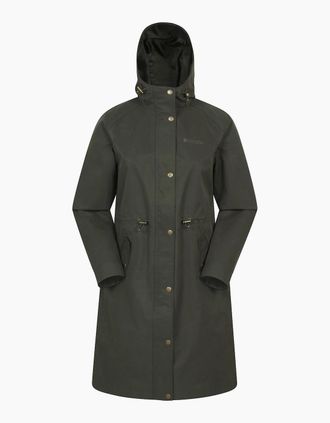 Mountain Warehouse Womens Mountain Warehouse Womens/Ladies Forest Waterproof Jacket - Green - Size: 14