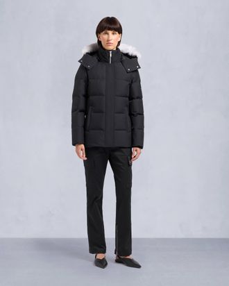 Moose Knuckles Womens Cloud Shearling 3q Jacket