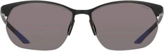 Nike Modern Metal Zone Ih 0911X Zonnebril - Heren - Zonnebrillen - Zwart - 62 MM - Accessoires