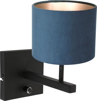 Steinhauer Steinhauer - Aplique De Pared - Stang - Negro - Metal Velours