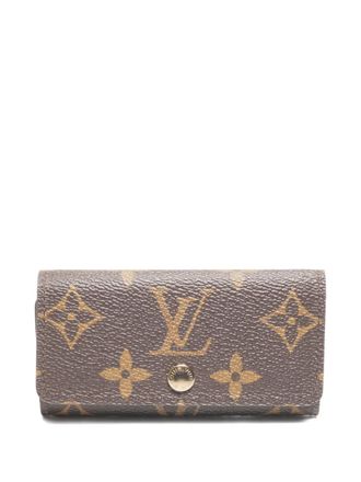 Louis Vuitton Portachiavi Multicle 4 Monogram 2005 - Marrone