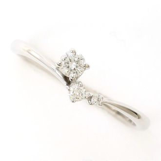 C&A White Gold White Gold (10K) Band Ring (Pre-Owned)