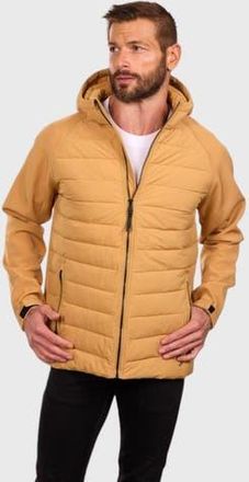 Perry Ellis Tech Stretch Softshell Jacket in Mustard at Nordstrom, Size Xx-Large