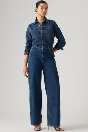 Levi's Heritage Jumpsuit - Women - XS - Medium Wash / Stellar Strauss
