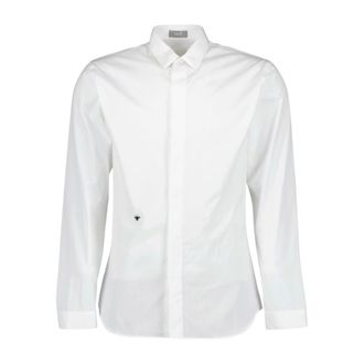 Dior Formal Shirts, male, White, Size: M Formal Shirts