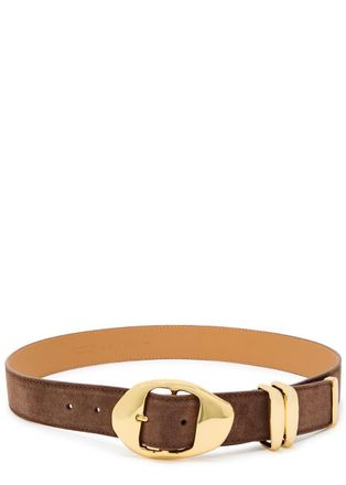 Amanu Studio The Grumeti Leather Belt - Chocolate - L