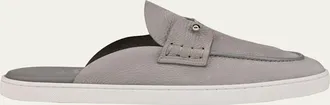 Christian Louboutin Mens Chanme Leather Slides